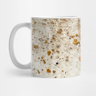 Rustic Orange Fungi Growth Mug